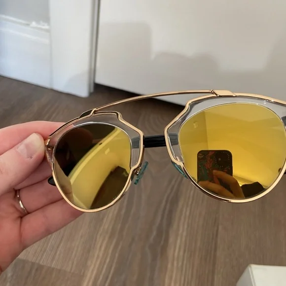 Dior So Real 48mm Brow Bar Sunglasses - Picture 11 of 16